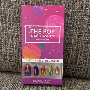 Red Aspen The Pop Nail Dashes - Multicolor Press-On Nails